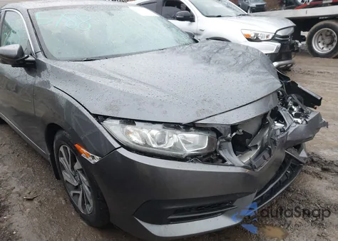 2016 Honda Civic Ex из США, поврежденный, VIN 2HGFC2F75GH516105